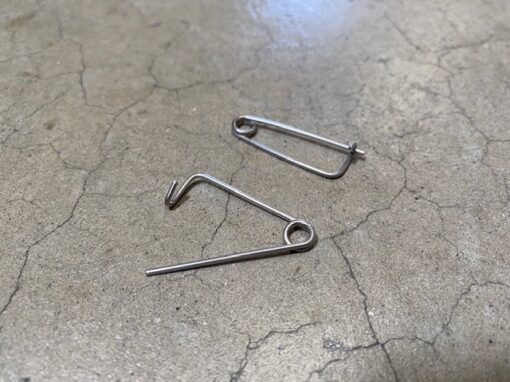 stainless safety pin
