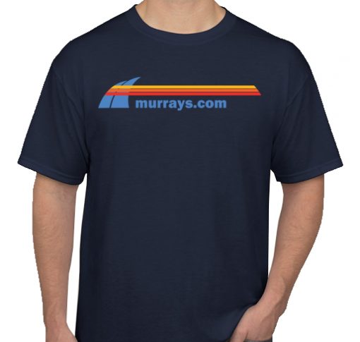 Murrays Retro T-Shirt - Navy