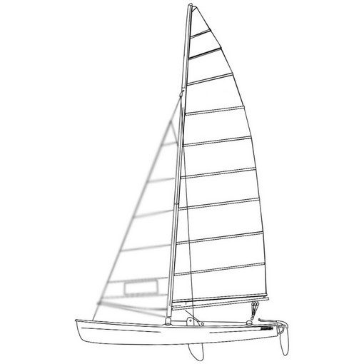 Murrays Hobie 18 Main Sail