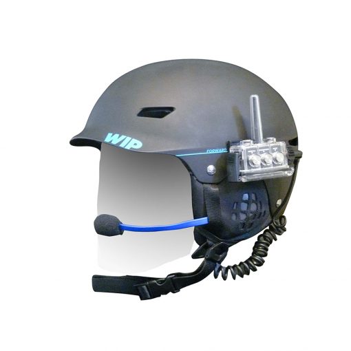 Forrward waterproof helmet communication system